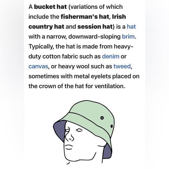 Reversible Original Chuck bucket hat navy white bandana print / navy solid OS - Picture 4 of 4